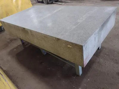 8' X 4' X 14" CHALLENGE PRECISION LAYOUT INSPECTION GRANITE TABLE: STOCK #23793