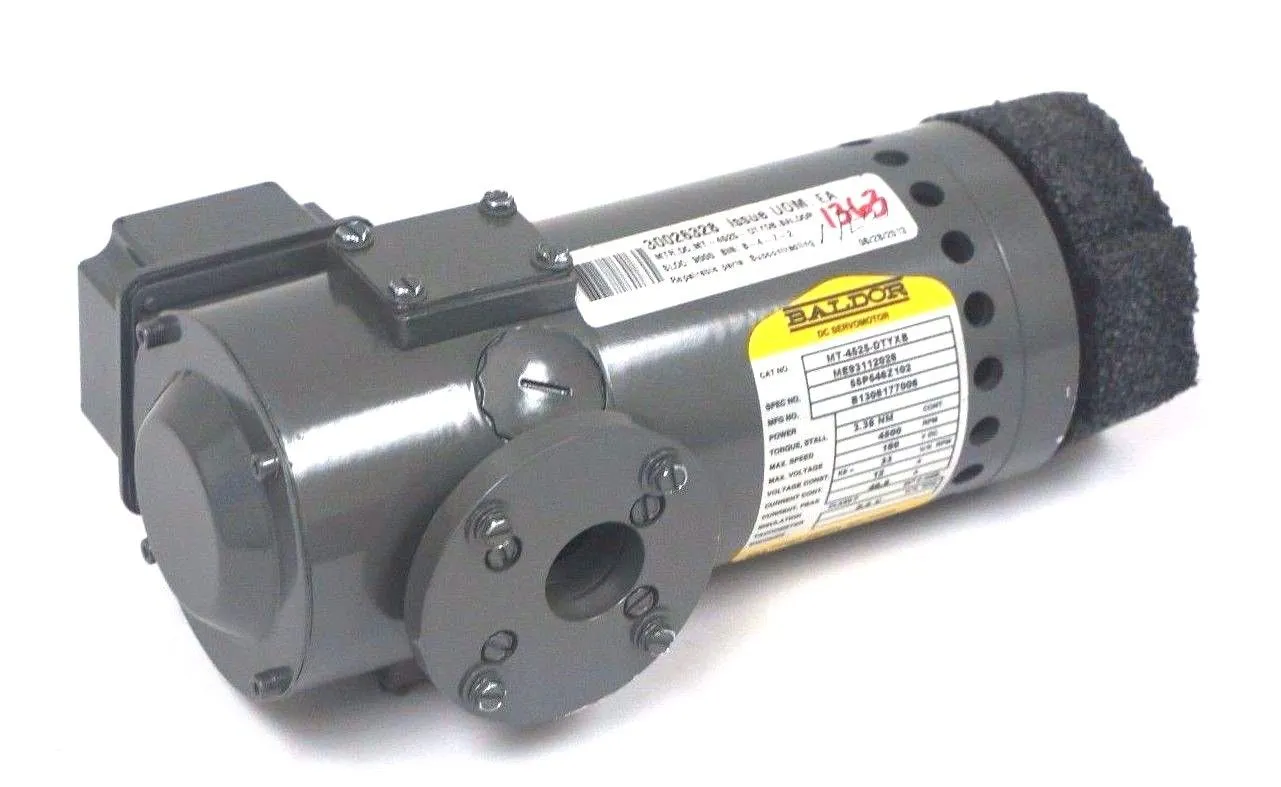 NEW BALDOR MT-4525-DTYXB SERVO MOTOR DC ME93112026, 55P546Z102