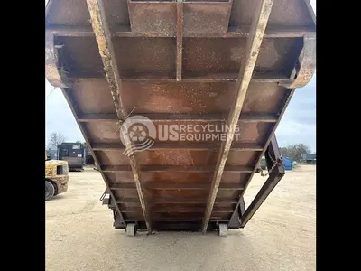 USED MARATHON TC-220T STATIONARY WITH RAMJECT 30 YARD CONTAINER