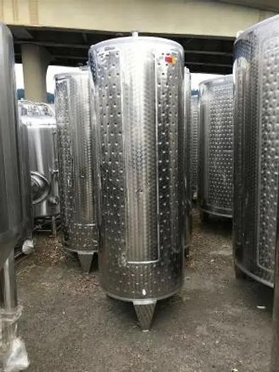 New Stock Letina 265Gal/1000L Closed Top Jacketed Tank