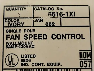 NEW LEVITON 6616-1XI