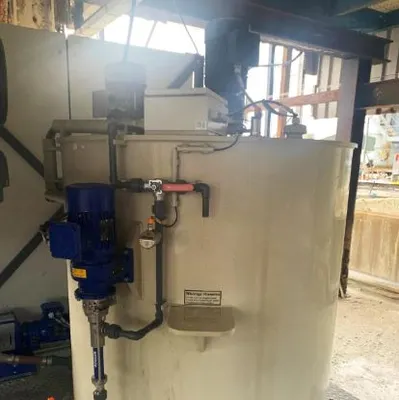 Hiller S/S Decanter Centrifuge model DP45N-422 60 kw