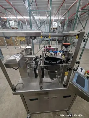 Used Hefestus Aura 2000 Cannabis Pre-Roll, Fill & Seal Machine – 1800 Cones/Hour with Checkweigher & Tip Folding