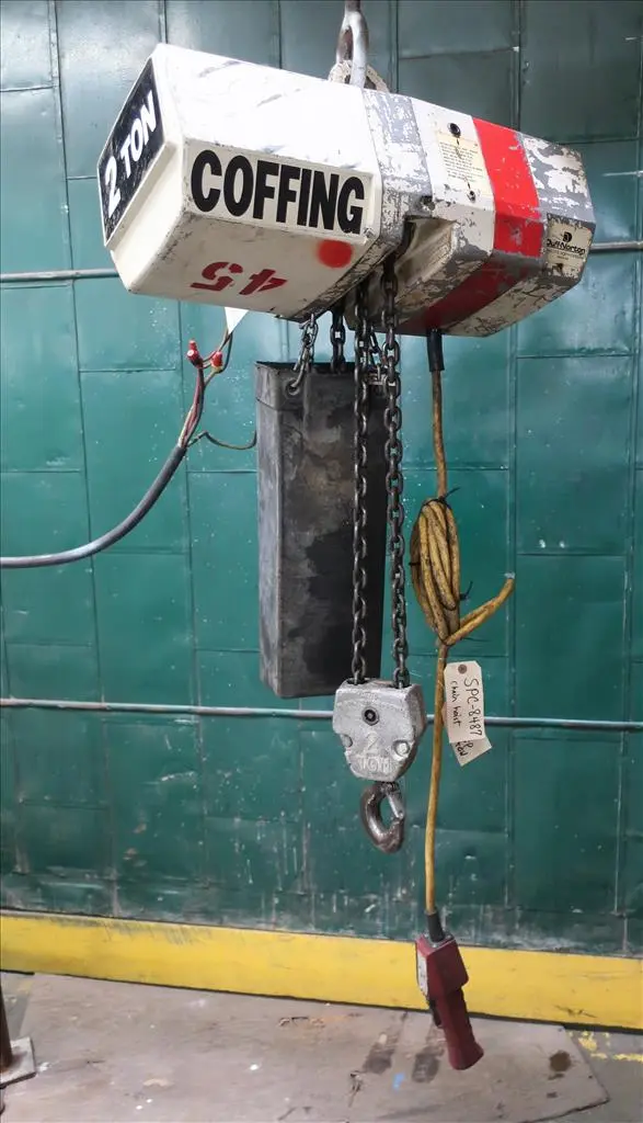 USED COFFING HOISTS EC.4008.3