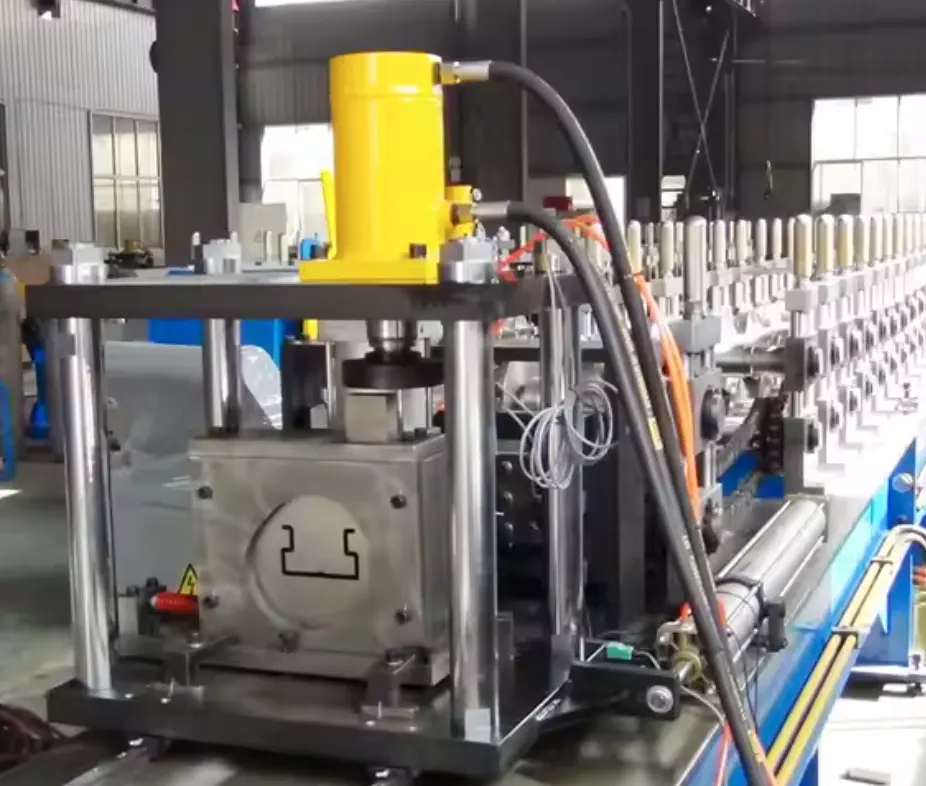 Metal Storage Rack Roll Forming Machine – United Arab Emirates