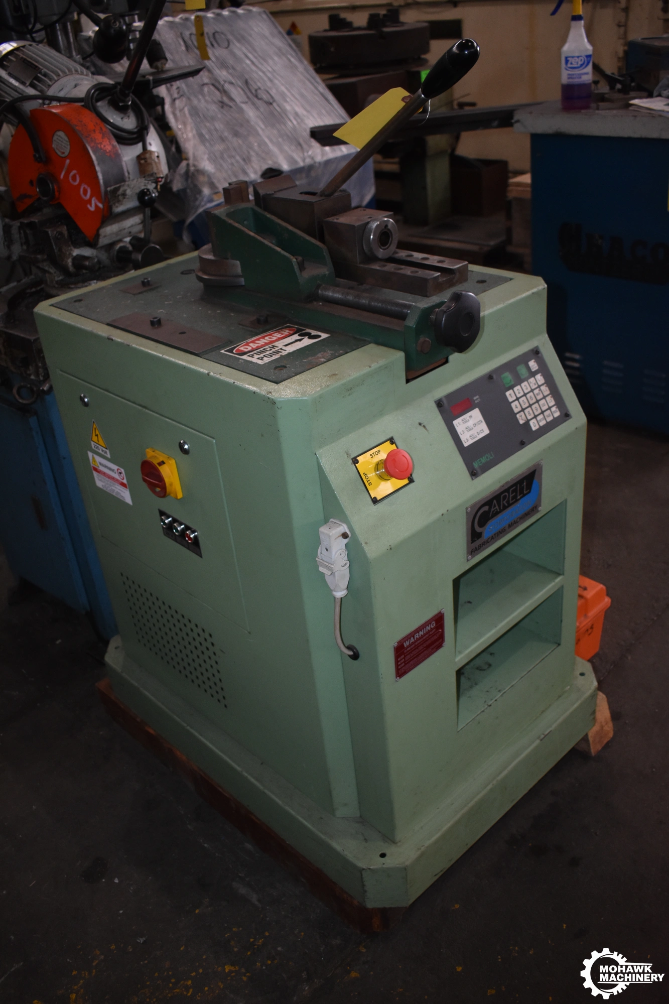 1-1/2" MEMOLI EUREKAMATIC "CN/SUPER" UNIVERSAL ROTARY BAR & PIPE BENDER - MICROPROCESSOR CONTROL - SEMI-AUTOMATIC & MANUAL OPERATION - BOX OF TOOLING