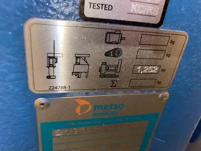 NEW 2001 METSO SRL 8X6 CHROME WITH HASTELLOY