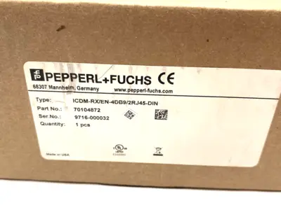 USED PEPPERL+FUCHS COMTROL DEVICEMASTER ETHERNET/IP +GATEWAY