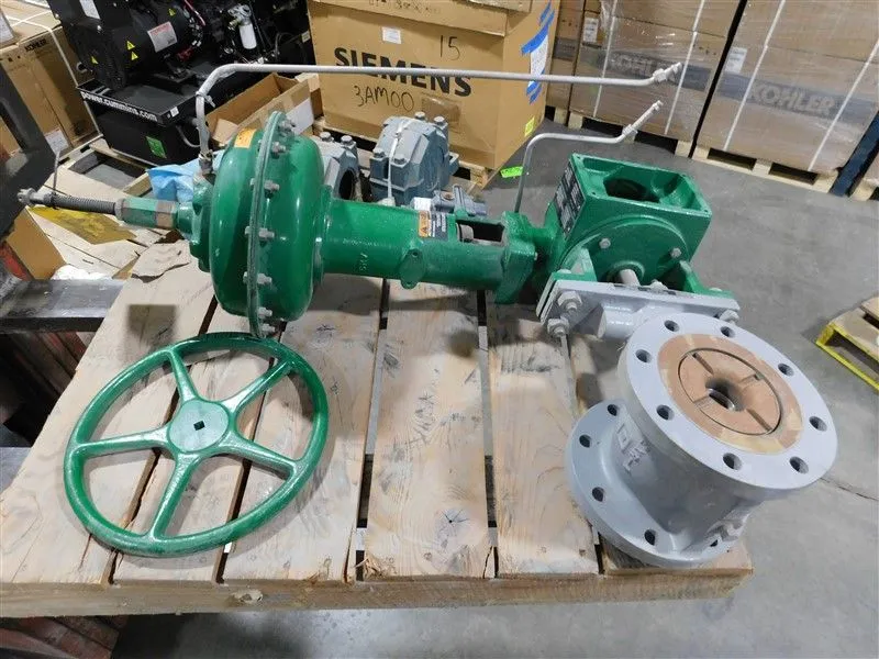 4" Fisher Valve Rotary Control Assembly Type V500/1052/67CFR-362 Used