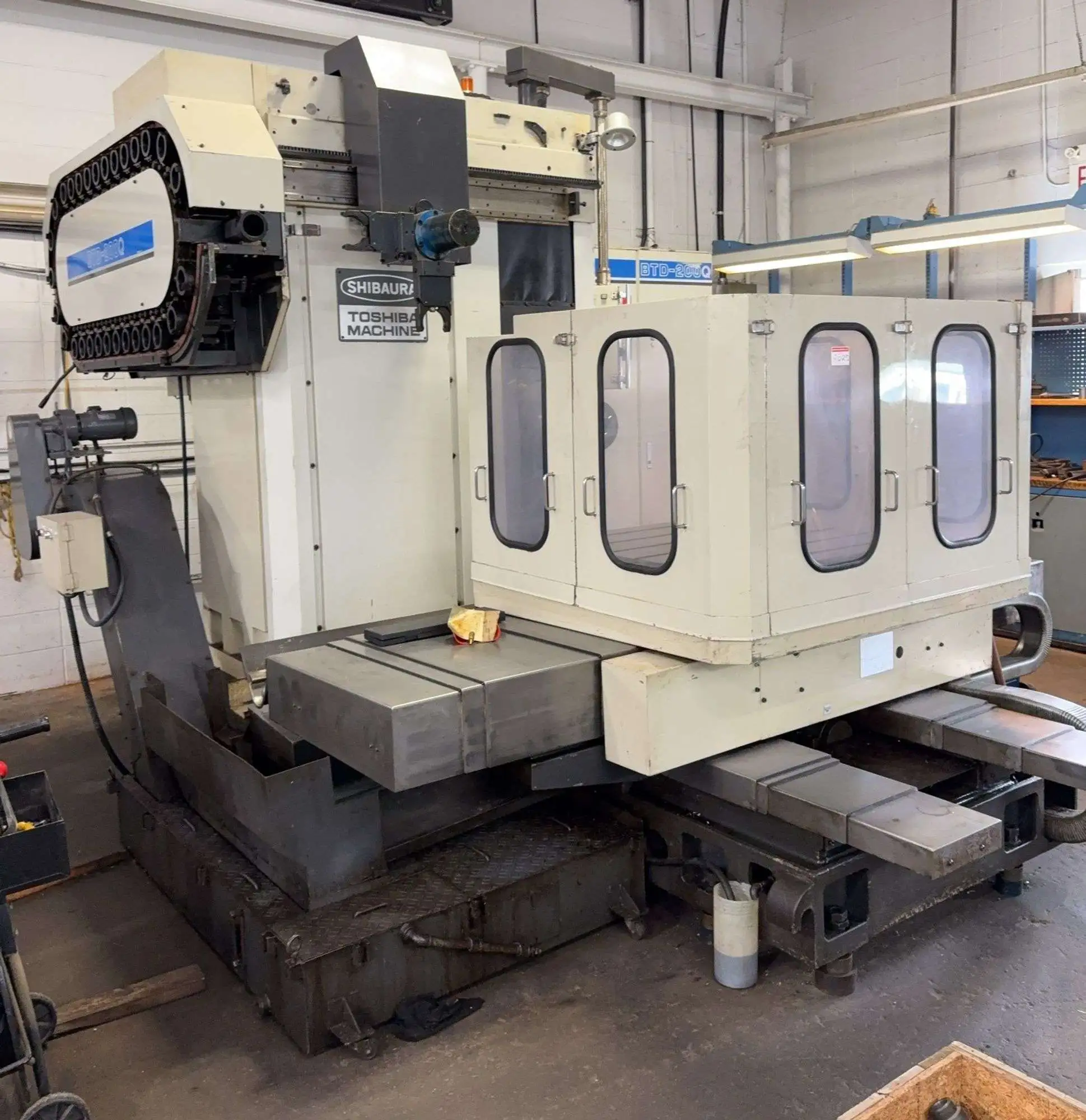 Used 1988 TOSHIBA BTD-200Q Horizontal Table Type Boring Mills Alberta CA | Merchant Machine Tools Inc #1609697