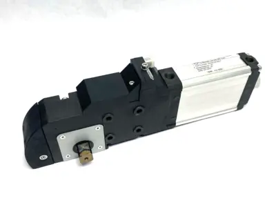 USED SMC SLIM LINE POWER CLAMP CYLINDER 50MM BORE SIZE