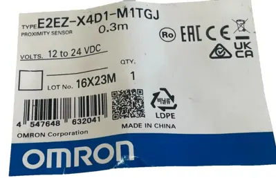 NEW OMRON E2EZ-X4D1-M1TGJ 0.3M PROXIMITY SENSOR E2EZX4D1M1TGJ 0.3M