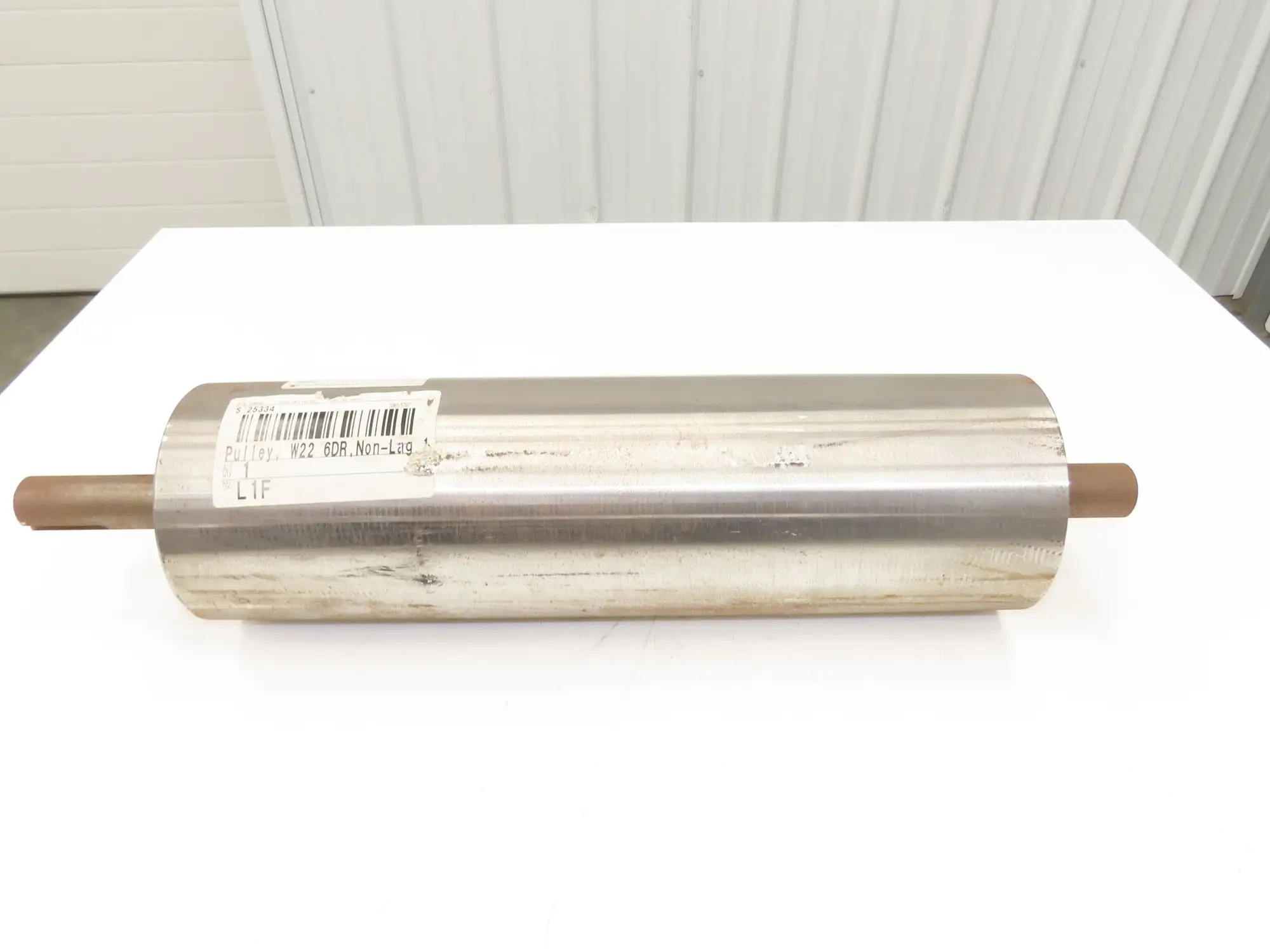 Intelligrated 22" Conveyor Crowned Drive Pulley 6"x 20-3/4"W 1-7/16" Shaft