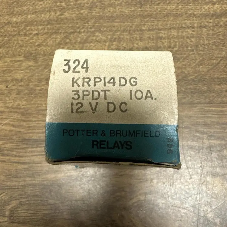 Used POTTER & BRUMFIELD KRP14DG Miscellaneous Equipment (Electrical & Power) | Surplus Asset Holdings #1194086