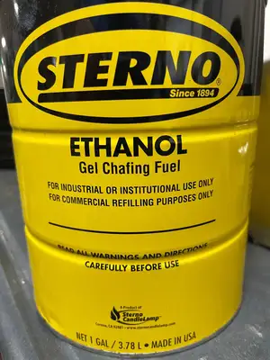 New | in-Stock Sterno New Sterno S0051 1 Gallon Ethanol Gel Chafing Fuel Food Preparation & Supplies Illinois US | Falcon Restaurant Supply #1375902