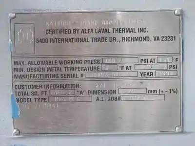 USED ALFA LAVAL M20-MFG