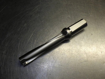 Kyocera 0.922" Coolant Thru Indexable Drill 1" Shank S100-DRV0922-5-07 (LOC3395)