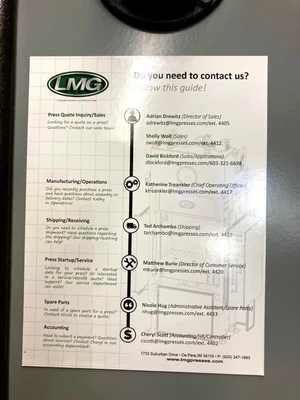 USED Trinks Inc LMG 20 Ton