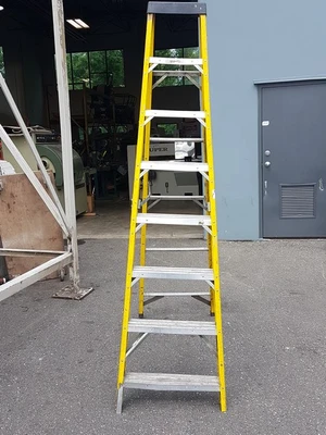 Louisville Ladder 7 ft. Fiberglass Ladder, Type II, 225 lbs Load Capacity