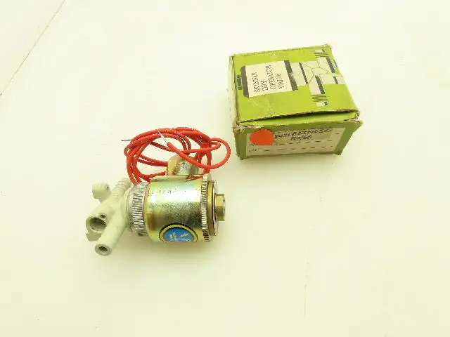 Honeywell Skinner X42LB0JN050 Solenoid Valve 2-Way NC 120V 50 PSI 3/8" Barb