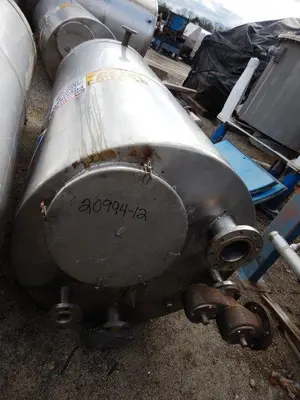 _UNKNOWN_ 500 Gallon Tank S/S - 0 to 999 Gal. (H=height, L=length) | Perry Equipment (5)