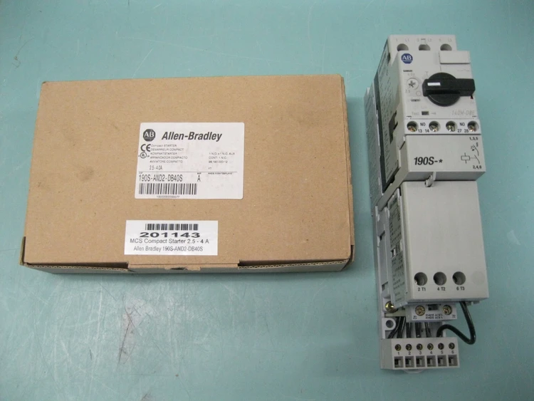 New | in-Stock Allen-Bradley 190S-AND2-DB40S Misc Electrical & Power Parts New Hampshire US | Bitter End Trading #1125589