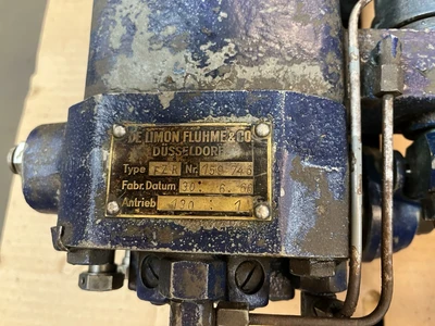 Used DE LIMON FLUHME FZR 159-746 Piston Pumps Ohio US | Surplus Asset Holdings #1508226