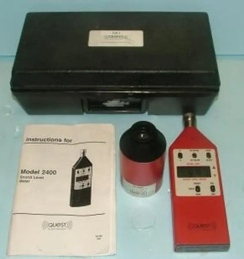 QTY. 1. QUEST ELECTRONICS SOUND LEVEL METER MODEL ...