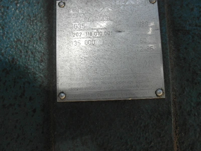 USED AMERICAN LEWA G3S
