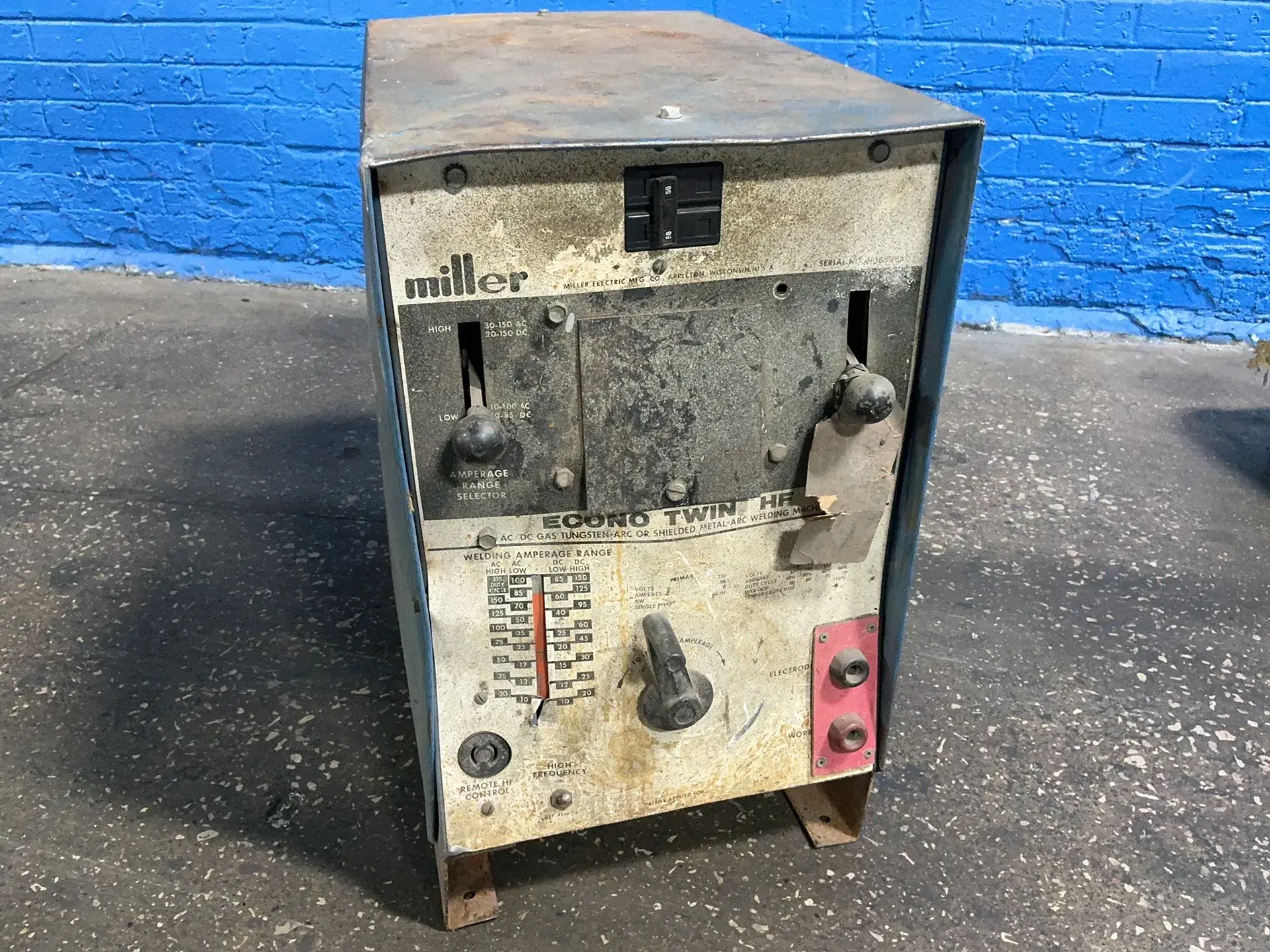 Used MILLER ECONO TWIN HF Arc Welders Ohio US | HGR 24 #1285611