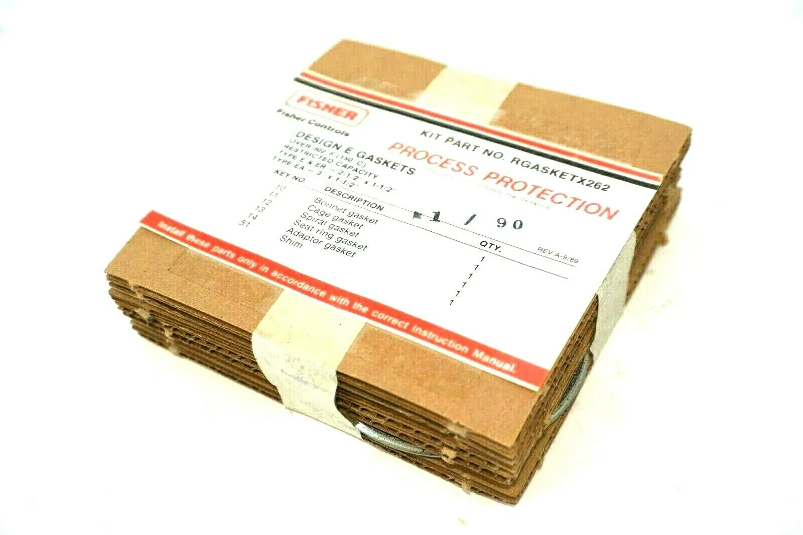 NEW FISHER RGASKETX262 GASKET KIT