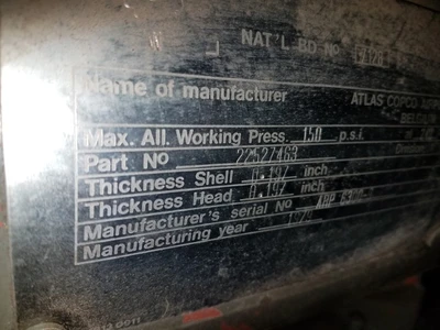Atlas Copco ZR 4B ARR Compressor For Parts