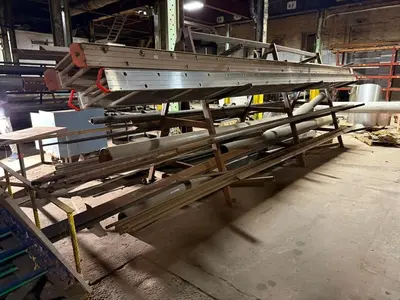 LARGE AMOUNT OF CAST, STAINLESS STEEL, ALUMINUM, GALVINIZED AND PVC PIPES