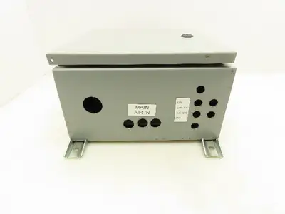 Wiegmann N412121206C Electrical Enclosure 12x12x6" Hinged Door Nema 3R