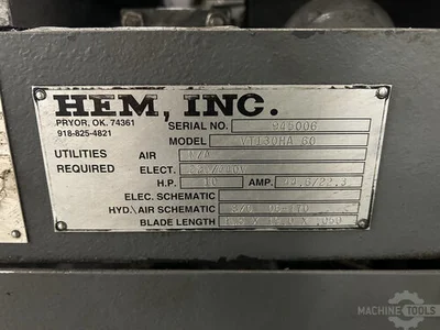 USED 2006 HEM VT130HA-60