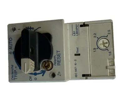 USED TELEMECANIQUE LB1-LB03P07 INTEGRAL STARTER OVERLOAD LB1LB03P07