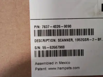 Used Honeywell 7837-4028-9090 Barcode Scanners US | Infinity wholesale & Supply LLC #1305703