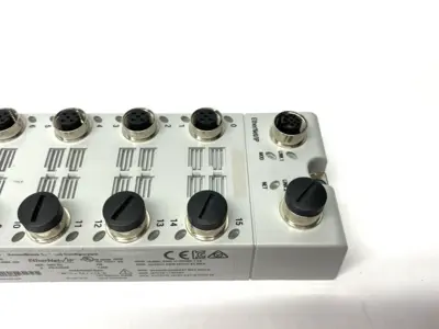 USED ALLEN BRADLEY SER. A ARMORBLOCK 16-POINT CONFIGURABLE I/O MODULE