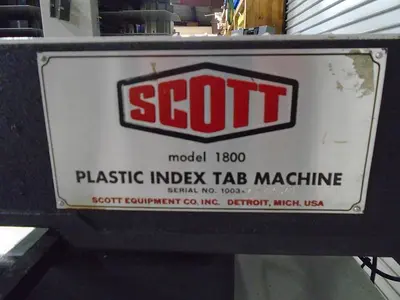 USED SCOTT-PRECISION 1800