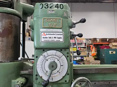 Used SUMMIT 3' X 8" Radial Drills British Columbia CA | Lenmark #1488848