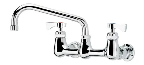 Krowne 14-808L Splash Mount Faucet - 8" Swing Spout, 8" Centers
