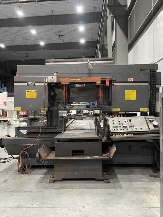 Used HE&M F160LM-60 Horizontal Band Saws Michigan US | Vander Ziel Machinery Sales #482873