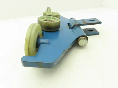 Gorbel Workstation Bridge Crane Hoist Push Trolley Hinged Clevis 14-5/8"L