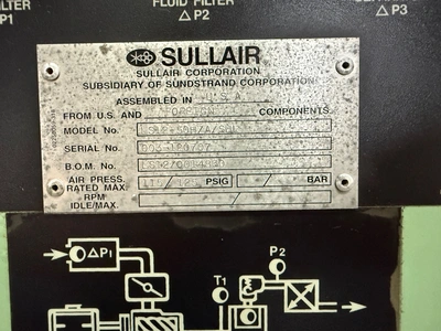 SULLAIR LS-12-50H/A/SUL AIR COMPRESSORS | Wheeler Machinery Sales (6)