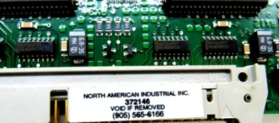 USED NORTH AMERICAN INDUSTRIAL 372146 PC BOARD 26020533