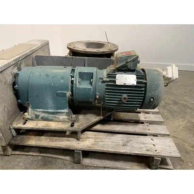 Used 10" Stainless Steel Flo-Tronics Rotary Airlock Feeder Valve