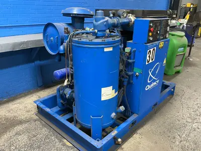 Used 2008 QUINCY COMPRESSOR QSLP60 Rotary Screw & Sliding Vane Air Compressors Ohio US | HGR 24 #1787408