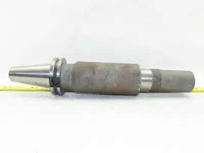 09343-1B Cat 40 Mill Tool Holder 40mm Keyed Arbor 146mm Proj.