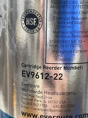 Used Scotsman Used Scotsman Everpure 3078-69 Ice Machine Water Filter Housing Cartridge Filters Illinois US | Falcon Restaurant Supply #1375566
