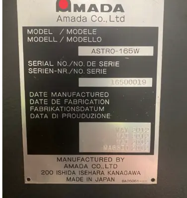 2012 AMADA HDS2204NTW Press Brakes-Hydraulic Power | Asset Exchange Corporation (21)